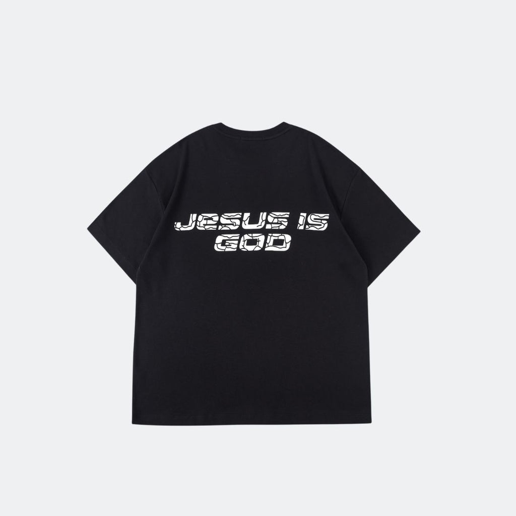 THE WORD O/S TEE - BLACK