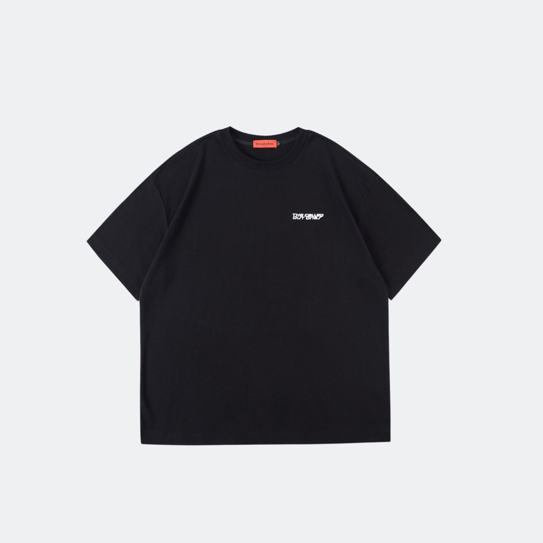 THE WORD O/S TEE - BLACK