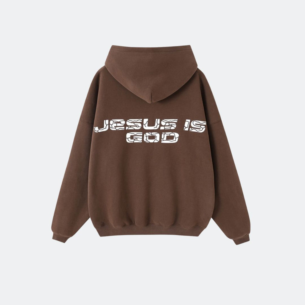 SHADOW HOODIE - BROWN
