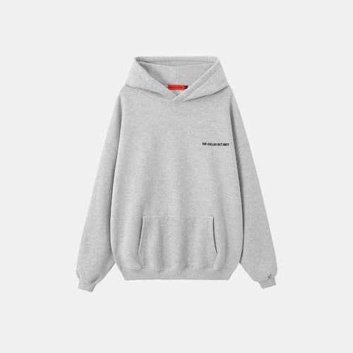 CALLED OUT ONES HOOD - GREY