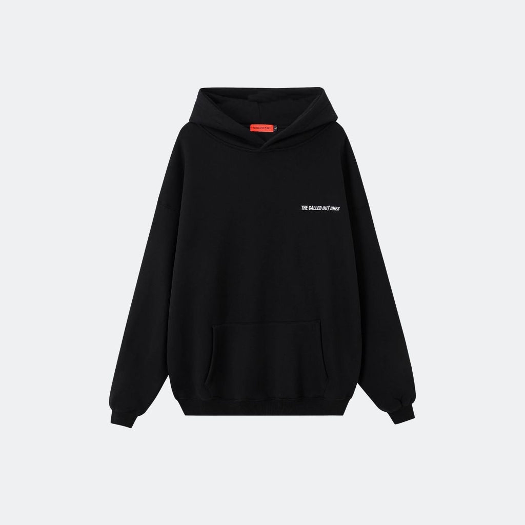 CALLED OUT HOODIE - BLACK