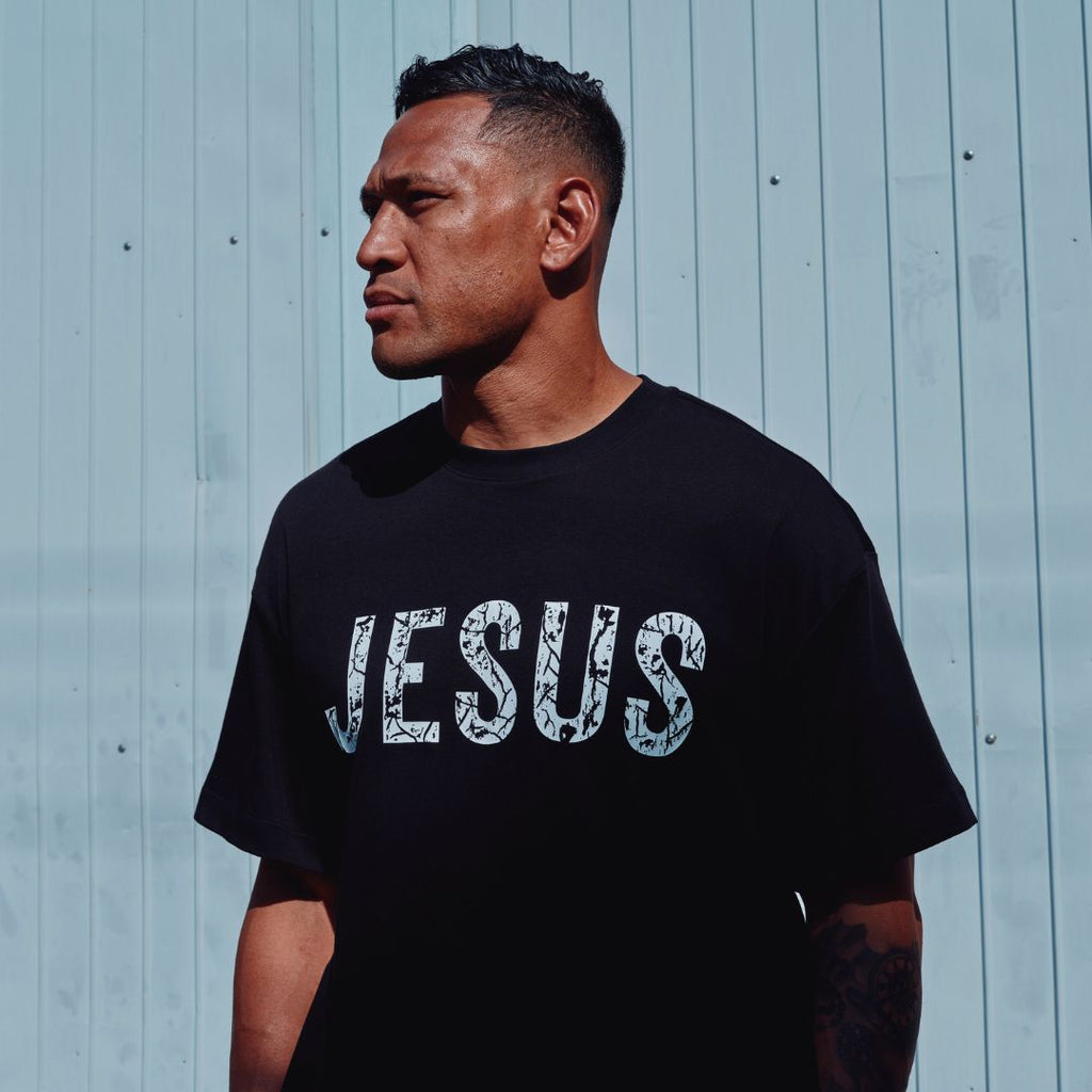 GRACE O/S TEE - BLACK