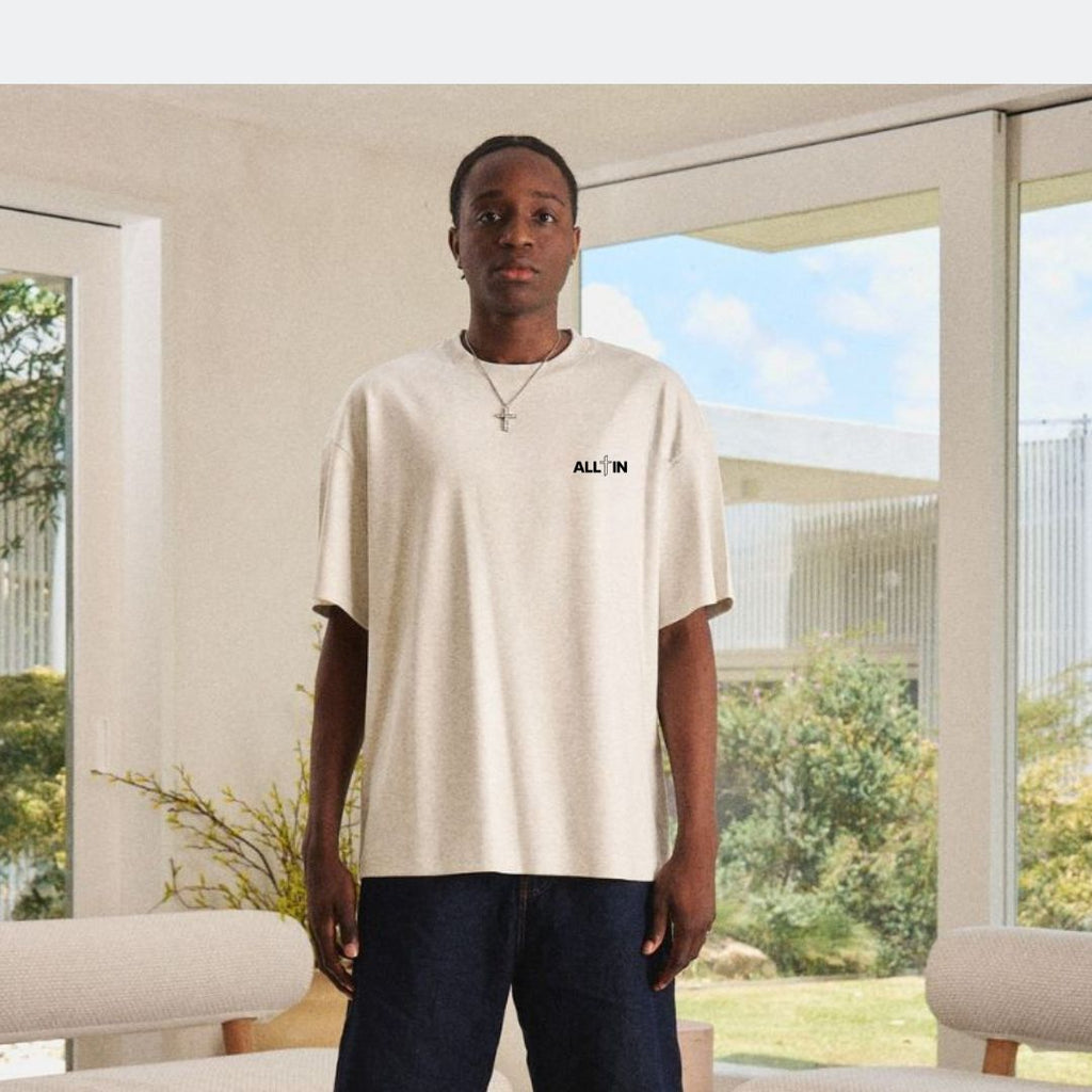 ALL IN TEE - WHITE (PICK-UP ONLY)