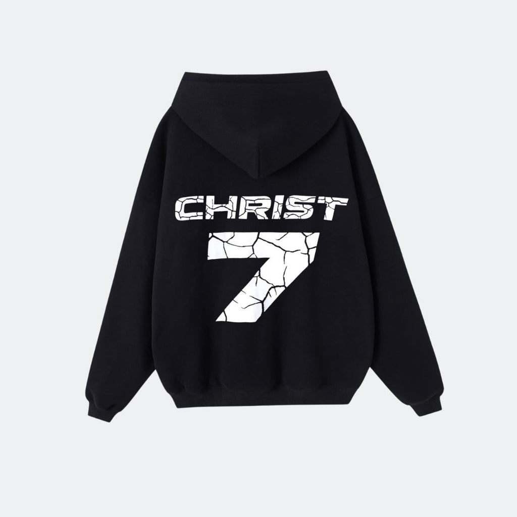 SEVEN HOODIE - BLACK