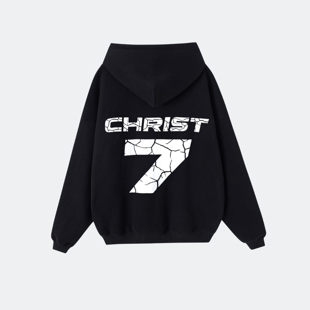 SEVEN HOODIE - BLACK