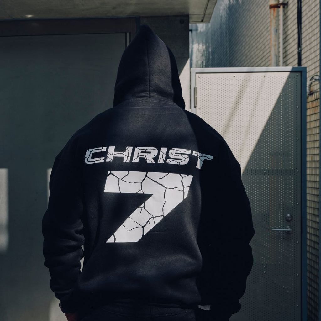 SEVEN HOODIE - BLACK