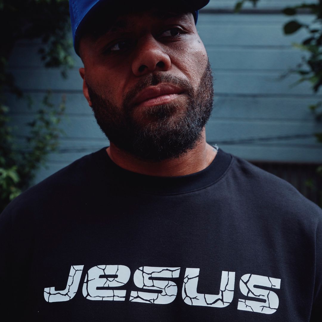 CHOSEN O/S TEE - BLACK