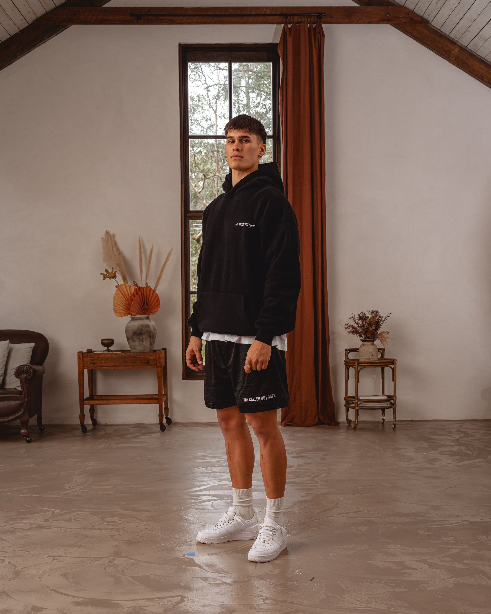 CALLED OUT HOODIE - BLACK