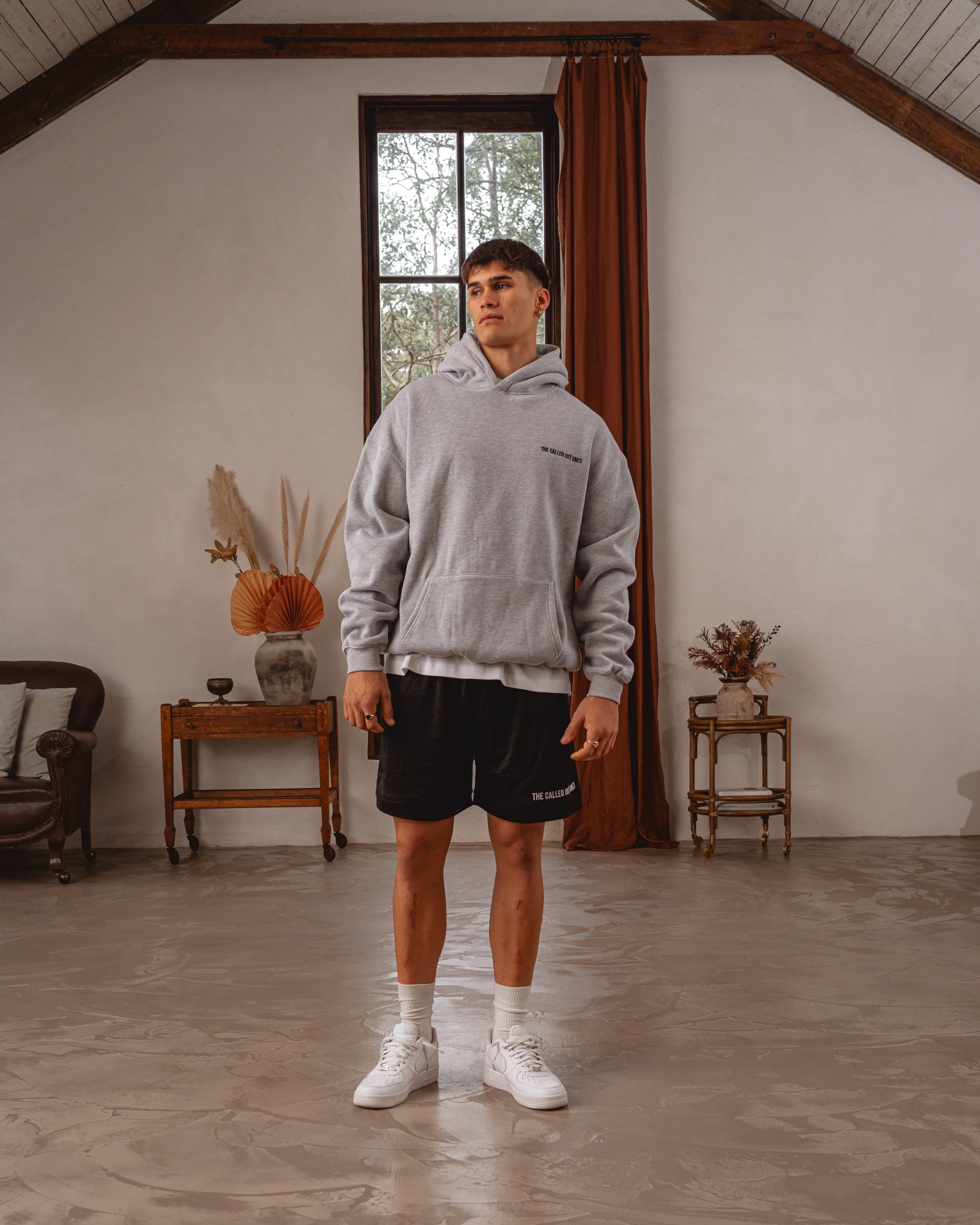 CALLED OUT ONES HOOD - GREY