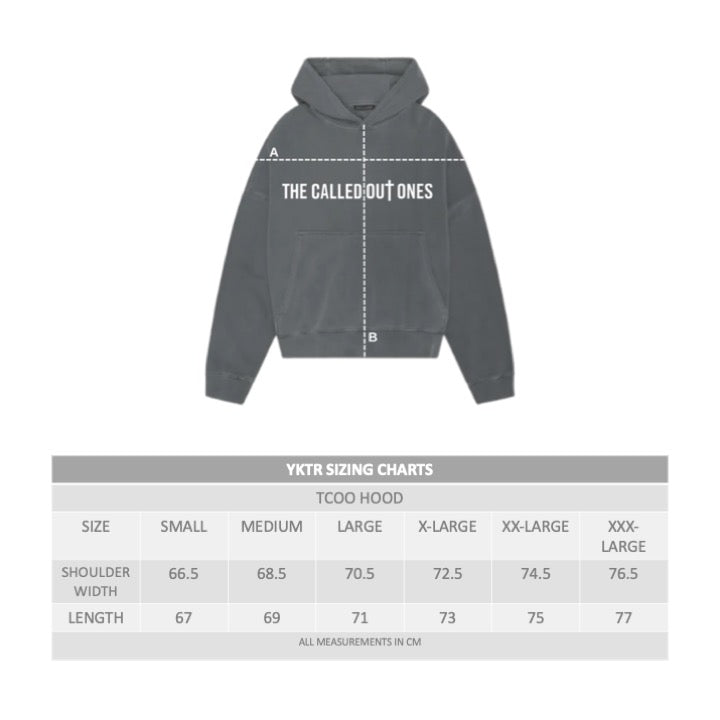 CALLED OUT HOODIE - BLACK