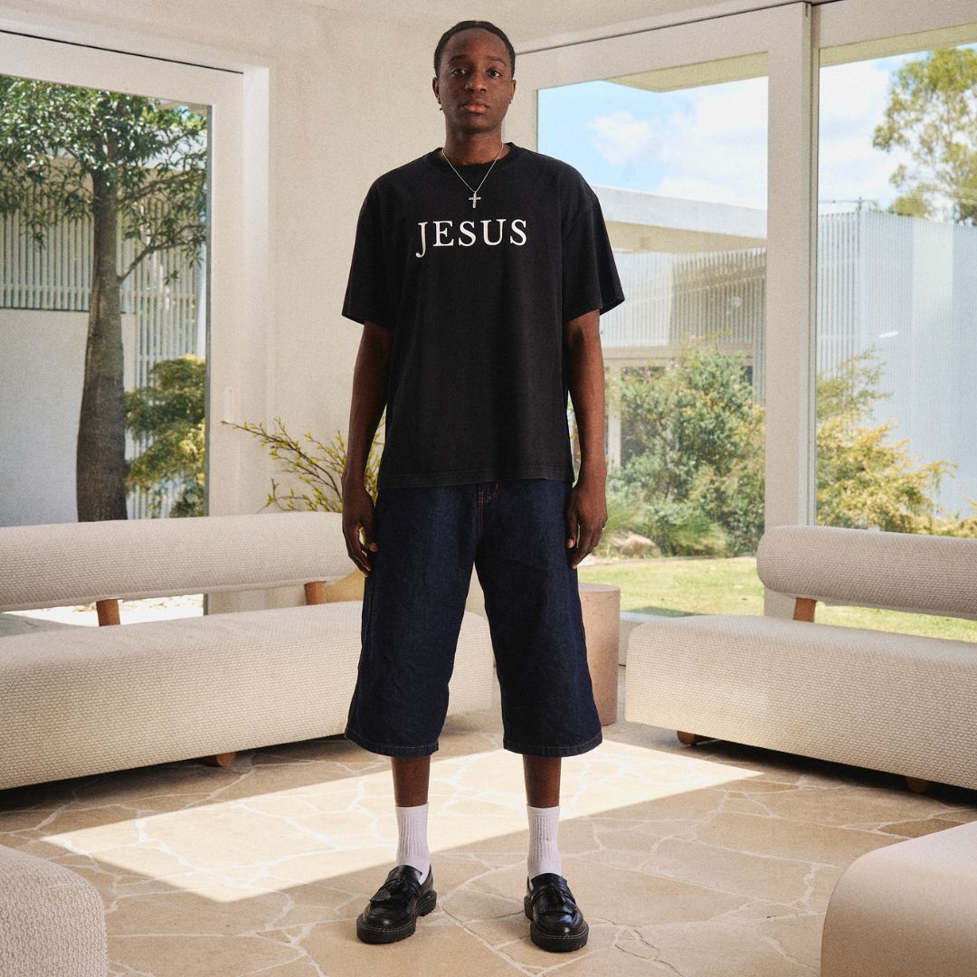 ETERNAL FRENCH TERRY TEE - ACIDWASH